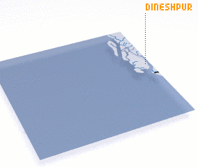 3d view of Dineshpur