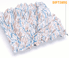 3d view of Diptsang