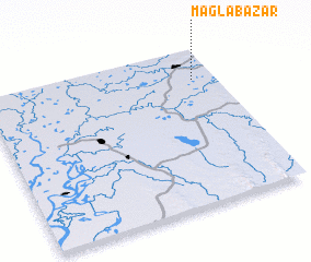 3d view of Magla Bāzār