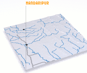 3d view of Māndāripur