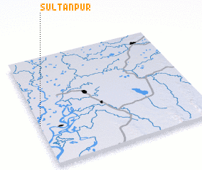 3d view of Sultānpur