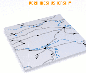 3d view of Verkhne-Shushenskiy