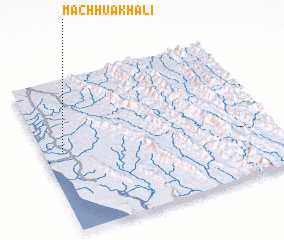 3d view of Machhuākhāli