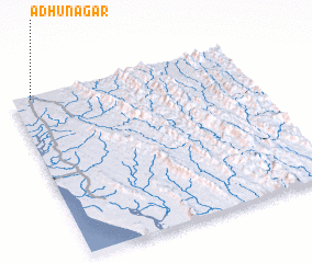 3d view of Adhunagar