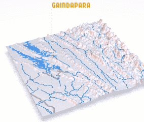 3d view of Gaindāpāra