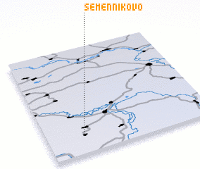 3d view of Semennikovo