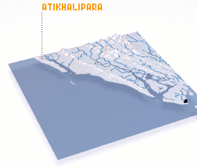 3d view of Atikhālipara