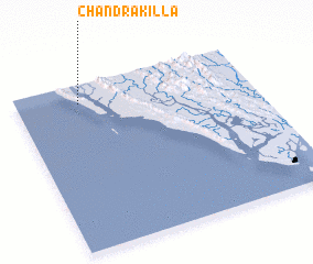 3d view of Chandrakilla