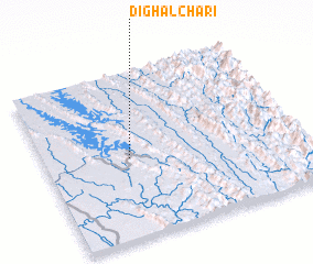 3d view of Dighalchari