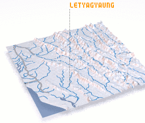 3d view of Letyagyaung