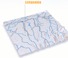 3d view of Sonākhira