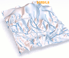 3d view of Bomdila