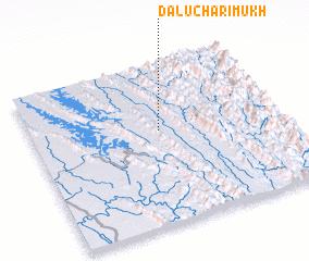 3d view of Dalucharimukh