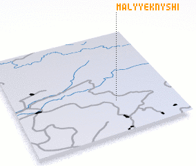 3d view of Malyye Knyshi