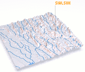 3d view of Sialsūk