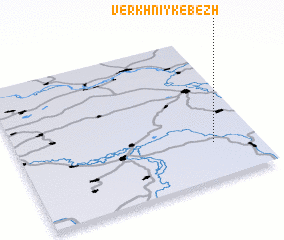 3d view of Verkhniy Kebezh