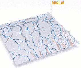 3d view of Dhalai