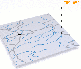 3d view of Kemskoye