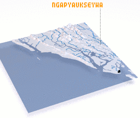 3d view of Ngapyaukseywa