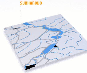 3d view of Sukhanovo