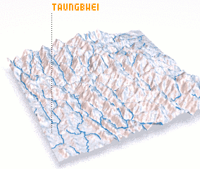 3d view of Taung Bwei
