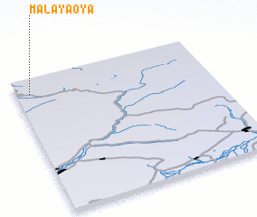 3d view of Malaya Oya