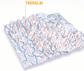 3d view of Taung Lai