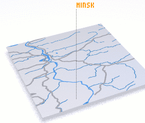 3d view of Minsk