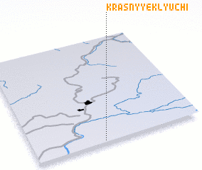 3d view of Krasnyye Klyuchi