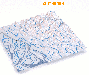 3d view of Zinyawmaw