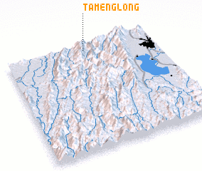 3d view of Tamenglong
