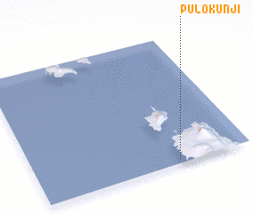 3d view of Pulo Kunji