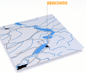 3d view of Abakshino