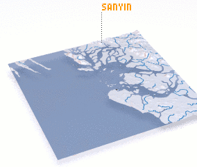3d view of Sanyin