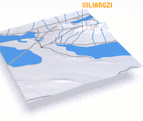 3d view of Xiliangzi