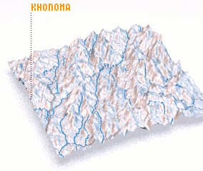 3d view of Khonoma