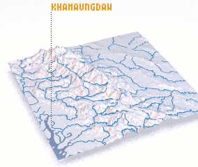 3d view of Khamaungdaw