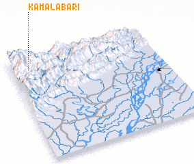 3d view of Kamālābāri