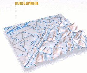 3d view of Kokilāmukh