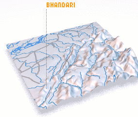 3d view of Bhandāri