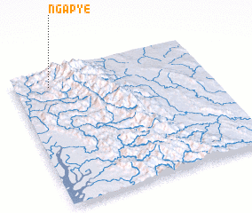 3d view of Ngapye