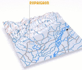 3d view of Rupāigaon