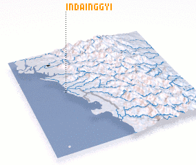 3d view of Indainggyi