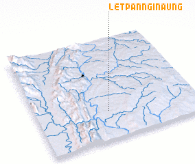 3d view of Letpannginaung