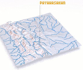 3d view of Payāwa Sakan
