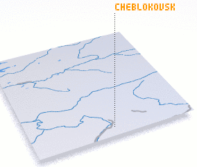 3d view of Cheblokovsk