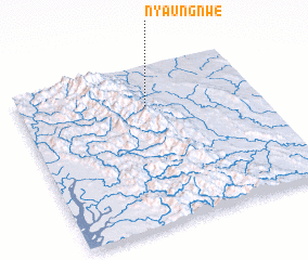 3d view of Nyaungnwe