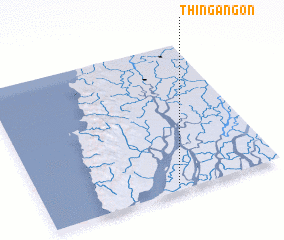 3d view of Thingangôn