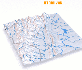 3d view of Htonkyaw