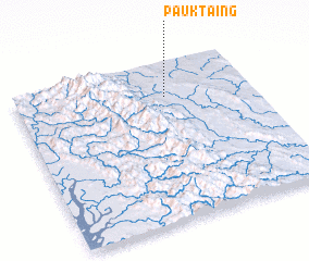 3d view of Pauktaing